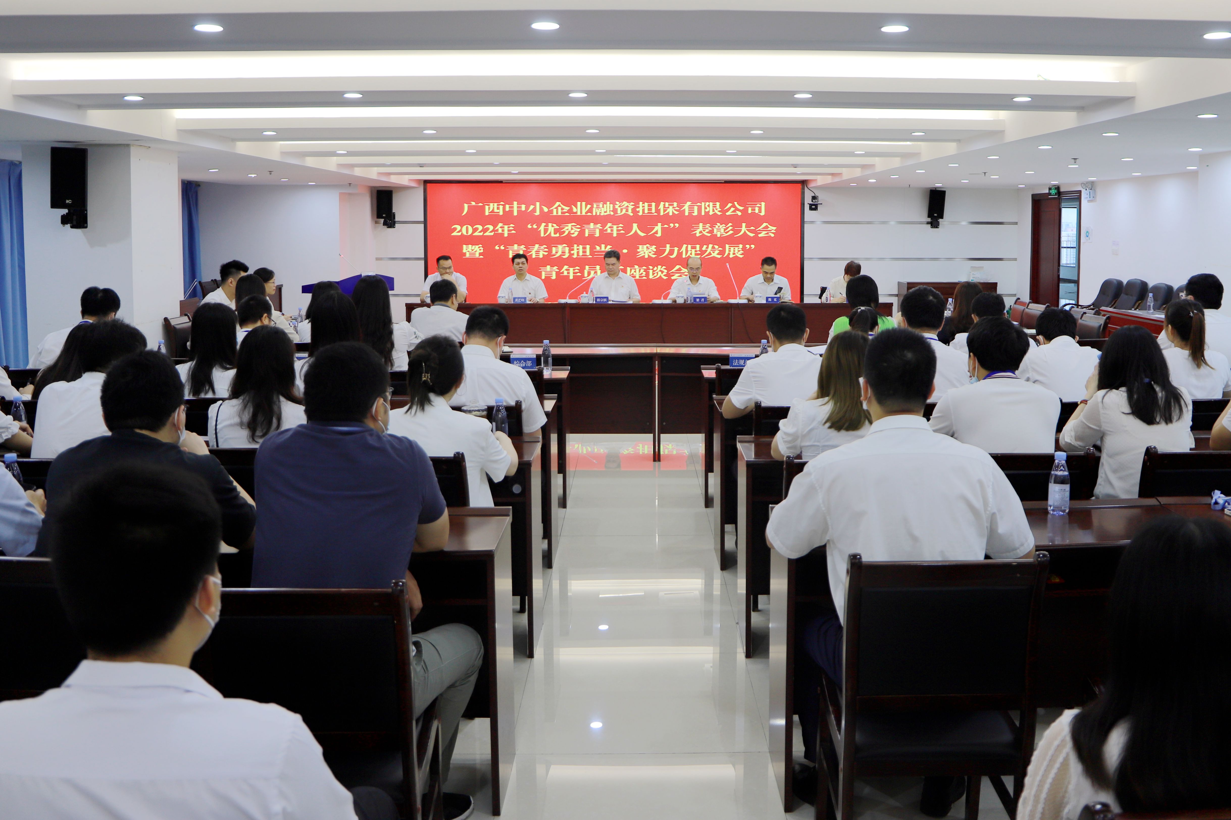 黨委書記講專題黨課，熱議建團(tuán)百年有我！中小擔(dān)保召開“優(yōu)秀青年人才”表彰大會暨“青春勇?lián)?dāng) 聚力促發(fā)展”青年員工座談會